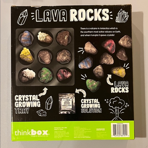 Thinkbox Lava Rocks Crystal Growing Kit - Picture 2 of 3